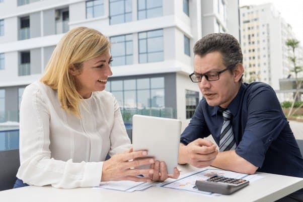 Tax Consultant Advising Business Client